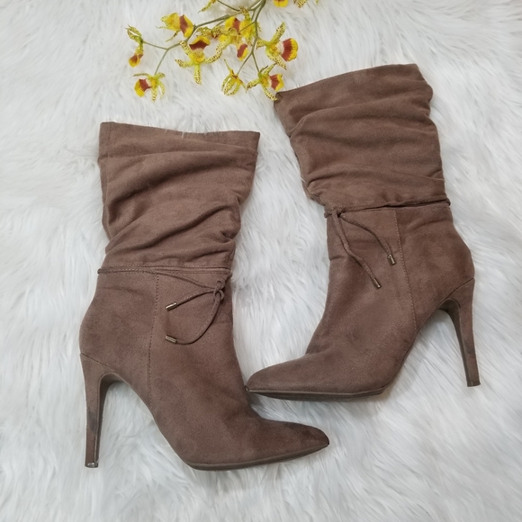 Zigi Soho Shoes - ZIGI SOHO Jeenie Tan Brown Heeled Pointed Toe Ankle Boots SIZE 9W.